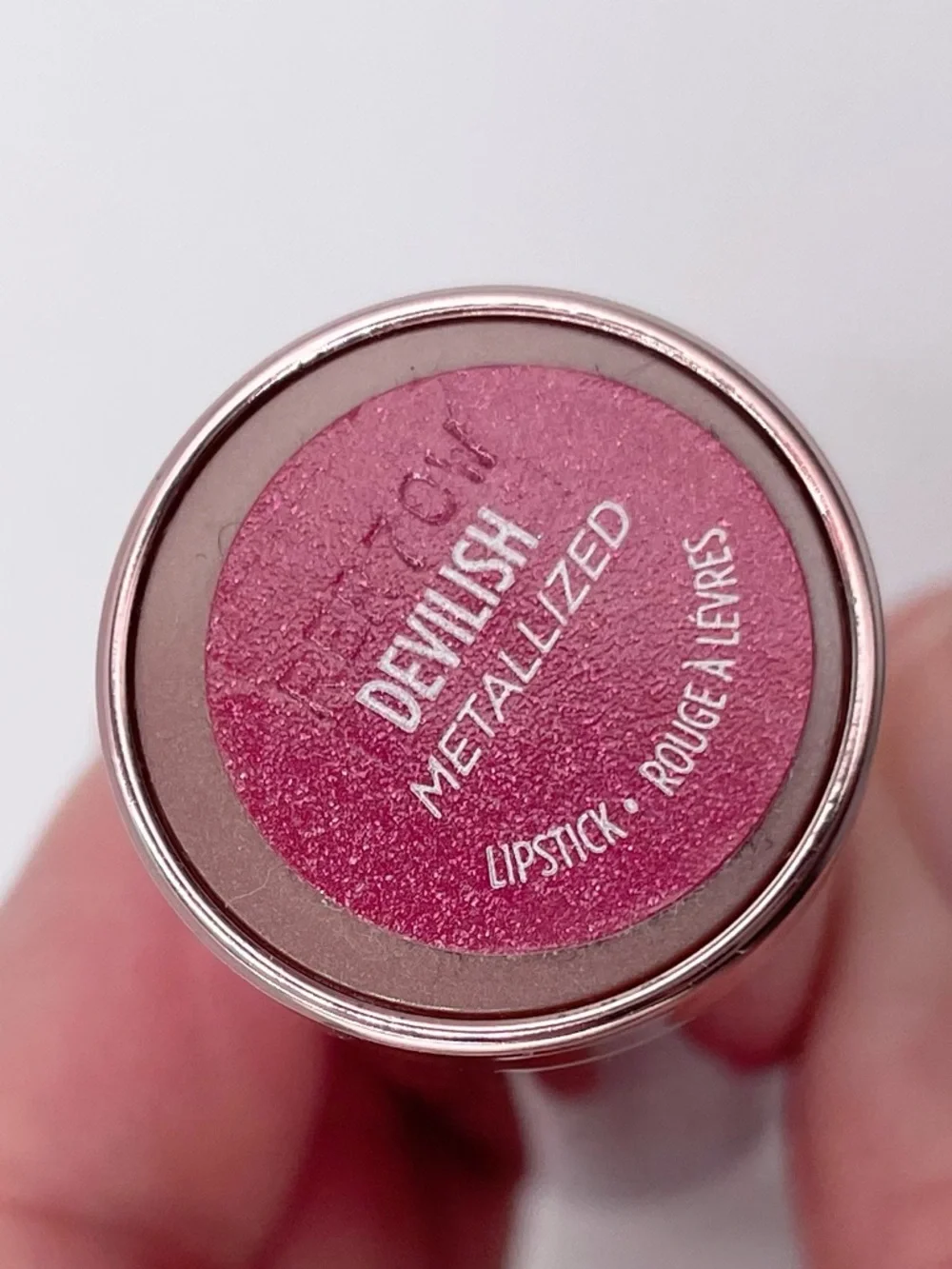 NEW Urban Decay Cherry Vice Lipstick DEVILISH Metallized Limited Edition 3.4g